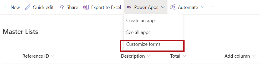 Customize Forms in SharePoint List Form